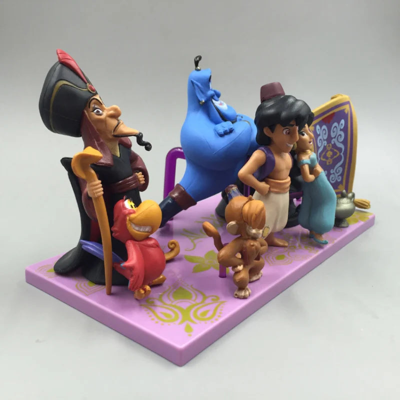 Alladin Set of 10 10cm Action Figure