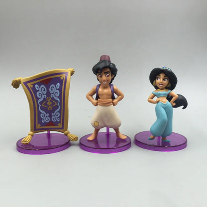 Alladin Set of 10 10cm Action Figure