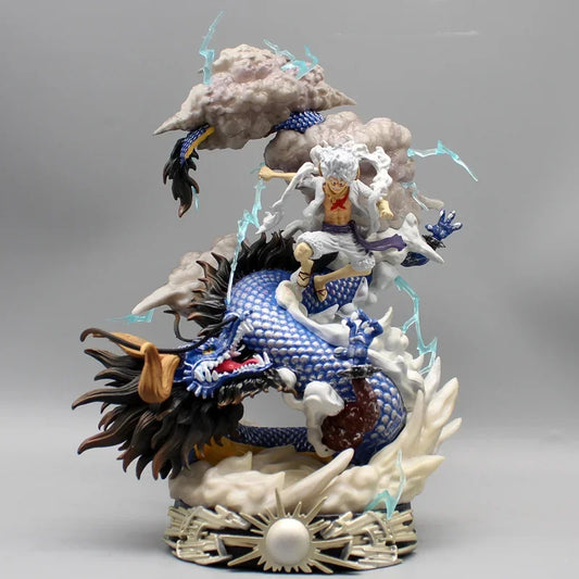 Luffy Gear 5 Nika Vs Kaido 23cm Action Figure - One Piece