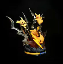 Bandai Pokemon Pichu Pikachu Raichu Evolution 26cm Figure