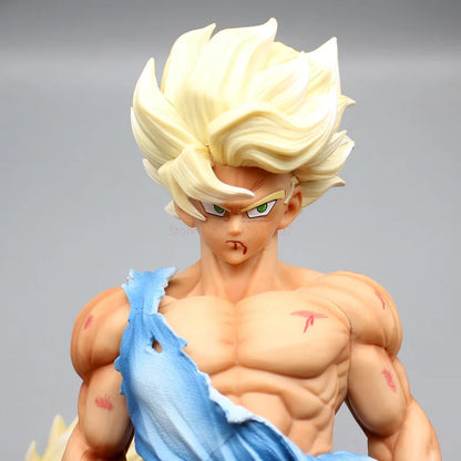Son Goku Super Saiyan Double Headed 42cm Figure - Dragon Ball