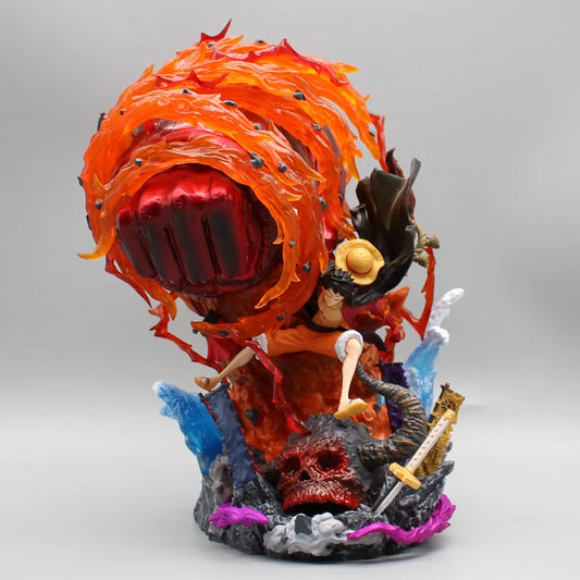 Luffy Gear 5 Big Fire Fist 25cm Action Figure - One Piece
