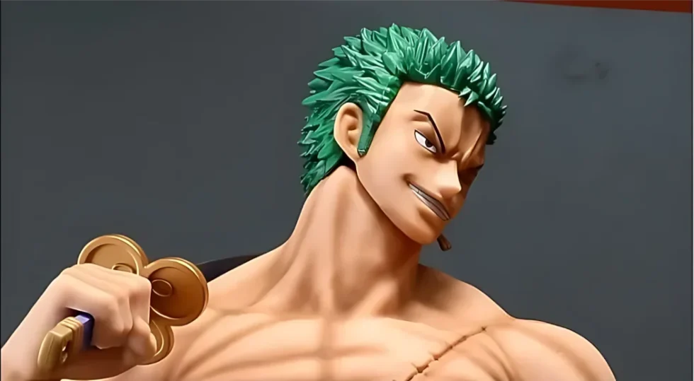 Zoro Lava Base with 4 Changeable Head 50cm - One Piece