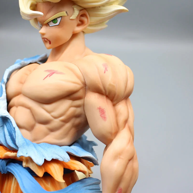 Son Goku Super Saiyan Double Headed 42cm Figure - Dragon Ball