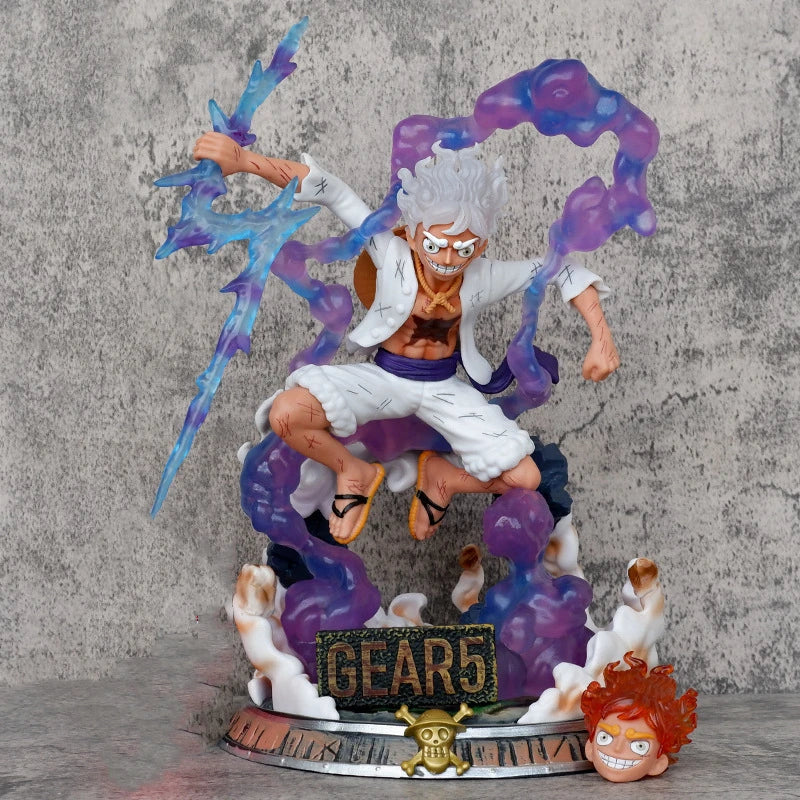 Luffy Gear 5 Double Head Premium Action Figure 37cm - One Piece
