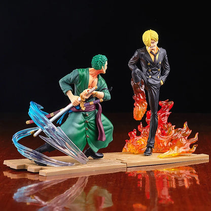 Zoro vs Sanji Fight 18cm Action Figure - One Piece