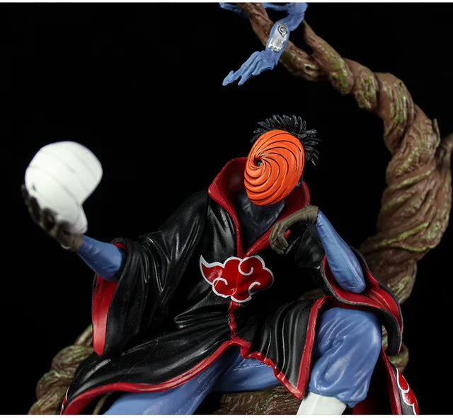 Naruto Shippuden Uchiha Obito Tobi Akatsuki 28cm Action Figure