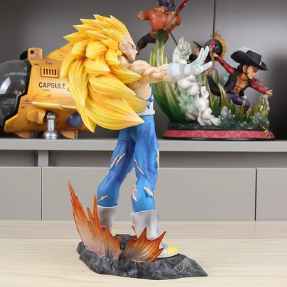 Vegeta 8 Interchangeable Head 28cm - Dragon Ball Z