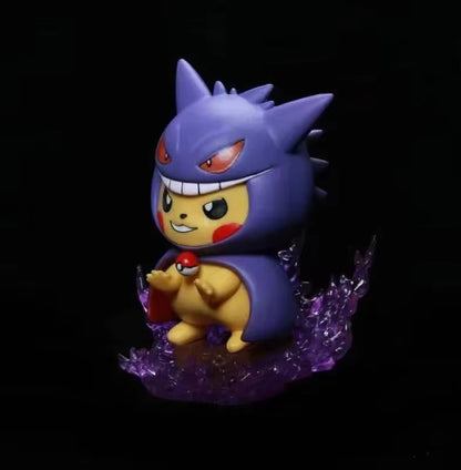 Pikachu Gengar Action Figure Small - Pokemon