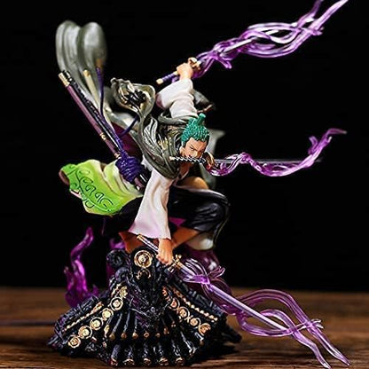 Zoro on Roof 21cm Action Figure - One Piece