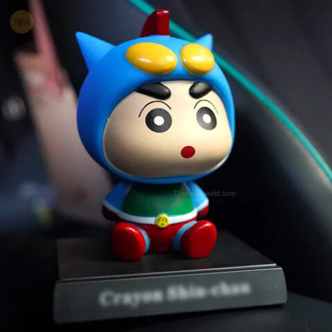 Shinchan Action Kamen Bobblehead 12cm
