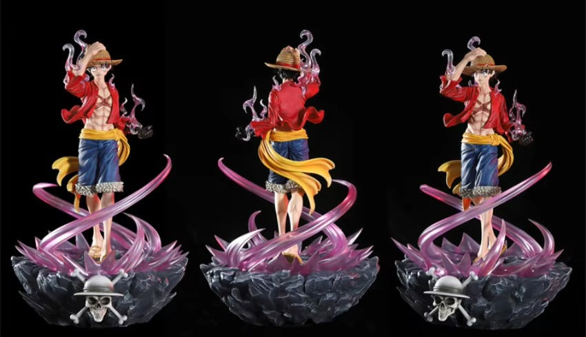 Luffy 41 cm Bloody Luffy Light Action Figure - One Piece