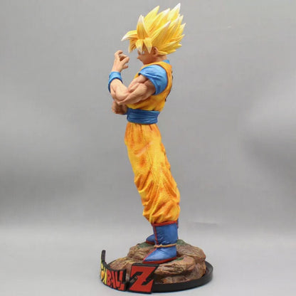 Super Saiyan Son Goku Vegeta Standing 30cm Action Figure - Dragon Ball Z