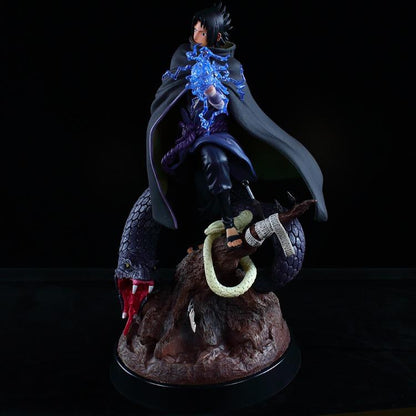 Burning Wind Uchiha Sasuke Double Head 32cm Action Figure