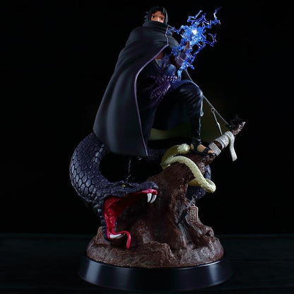 Burning Wind Uchiha Sasuke Double Head 32cm Action Figure