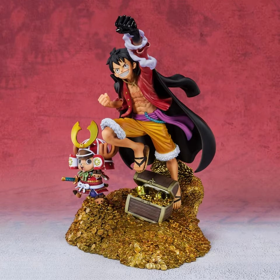 Luffy, Zoro and Nami Action Figure 3 Pcs Set 25 cm - One Piece