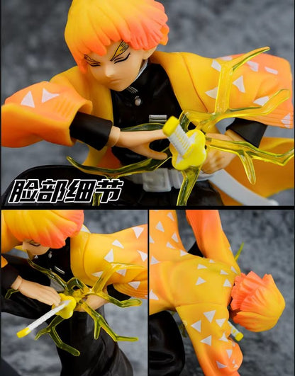 Zenitsu Lightning Action Figure 15cm - Demon Slayer