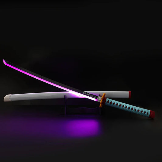Tomioka Giyuu Wooden LED Katana 104cm - Demon Slayer