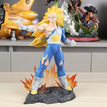 Vegeta 8 Interchangeable Head 28cm - Dragon Ball Z