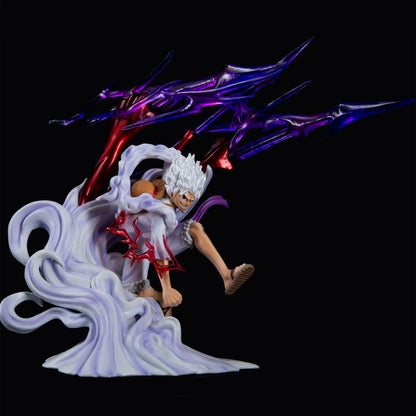 One Piece Figures – 27cm Luffy Gear 5 Sun God Nika Anime Figure