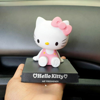 Pink Kitty Bobblehead 12cm