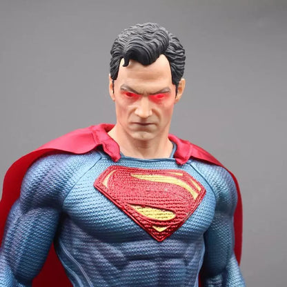 Superman with 2 head Rock Base 50cm - DC