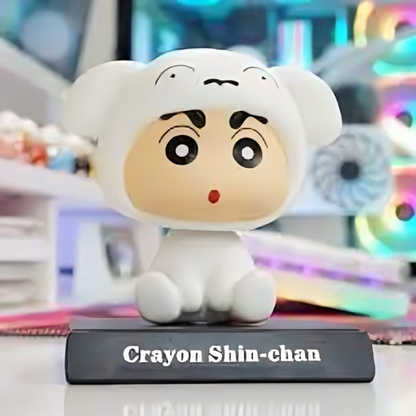 Shinchan Shero Suit Cute Bobblehead 12cm