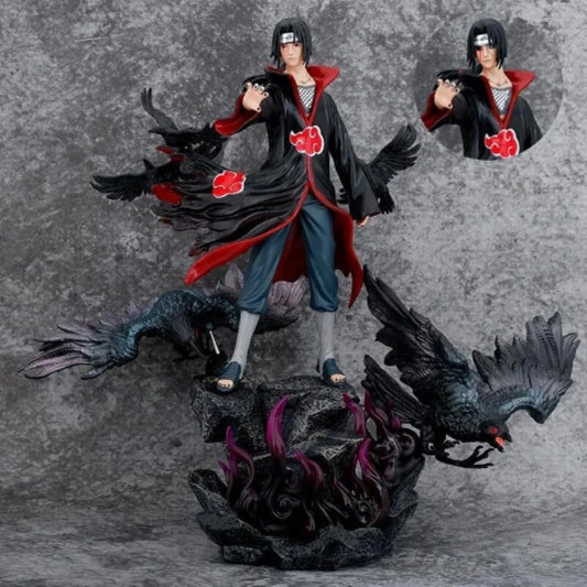 Itachi On Throne Double Head Premium Figure 38cm Action Figure - Naruto