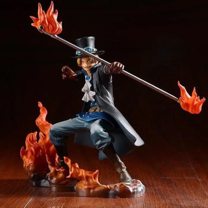 Luffy Ace Sabo Set of 3 Action Figures 17cm - One Piece