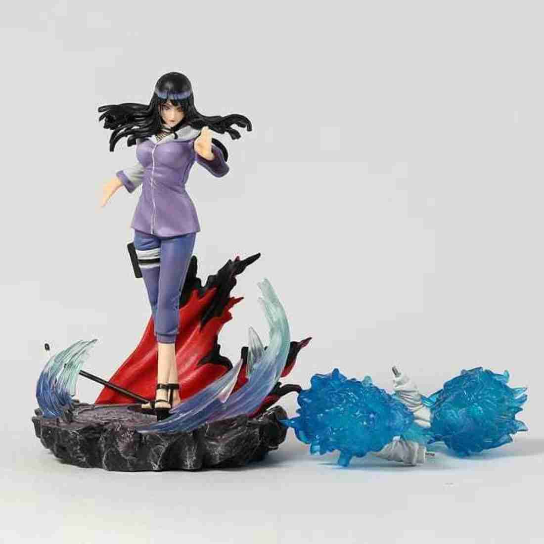 Hinata Hyuga Twin Lion Fists 28cm Anime Figure - Naruto
