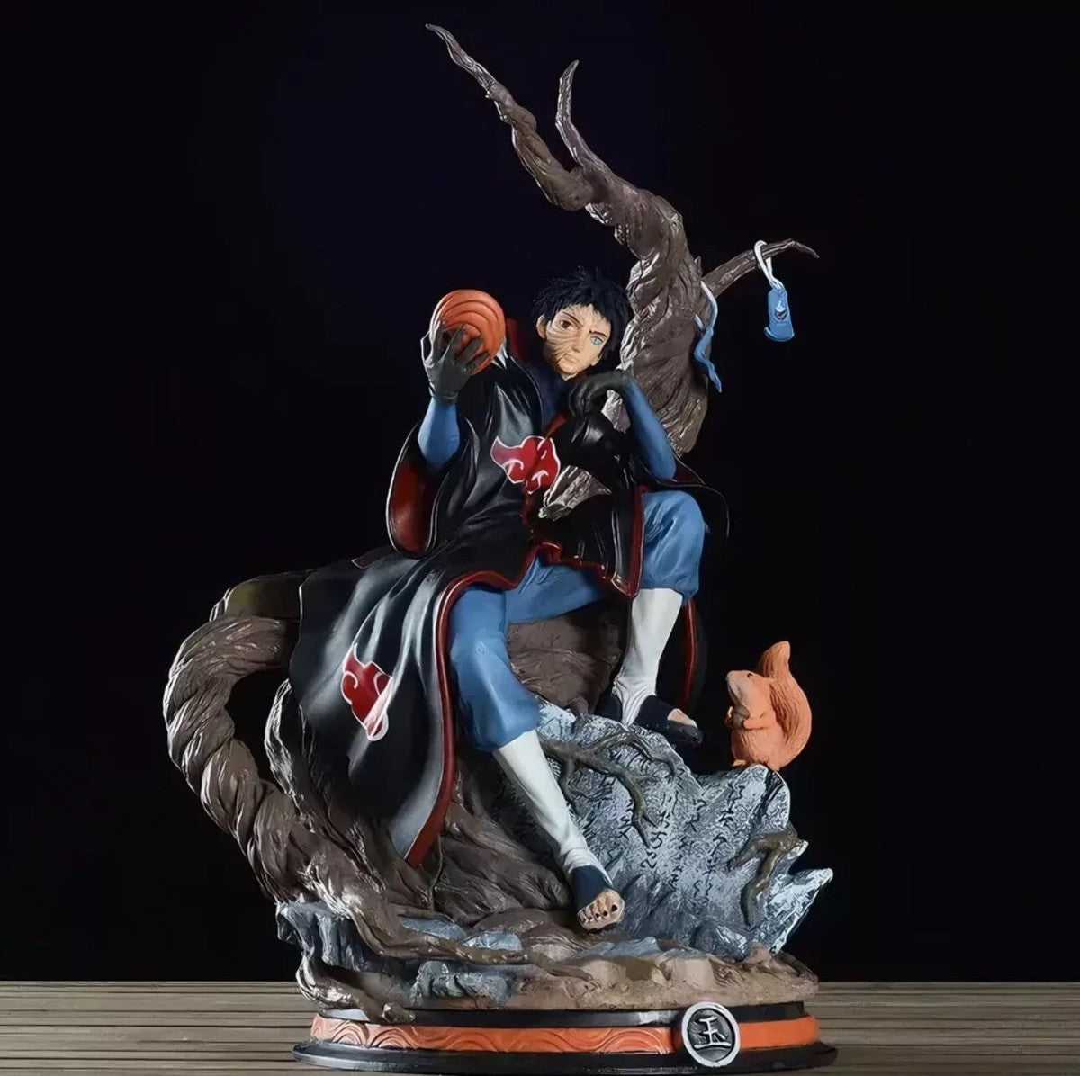 Naruto Shippuden Uchiha Obito Tobi Akatsuki 28cm Action Figure