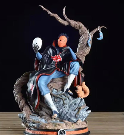 Naruto Shippuden Uchiha Obito Tobi Akatsuki 28cm Action Figure