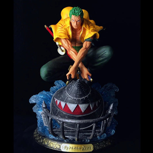 Roronoa Zoro Boat Resin Battle 27cm Action Figure - One Piece