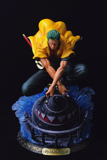 Roronoa Zoro Boat Resin Battle 27cm Action Figure - One Piece