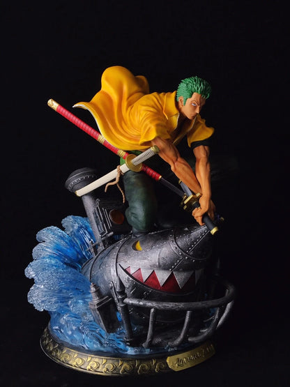Roronoa Zoro Boat Resin Battle 27cm Action Figure - One Piece