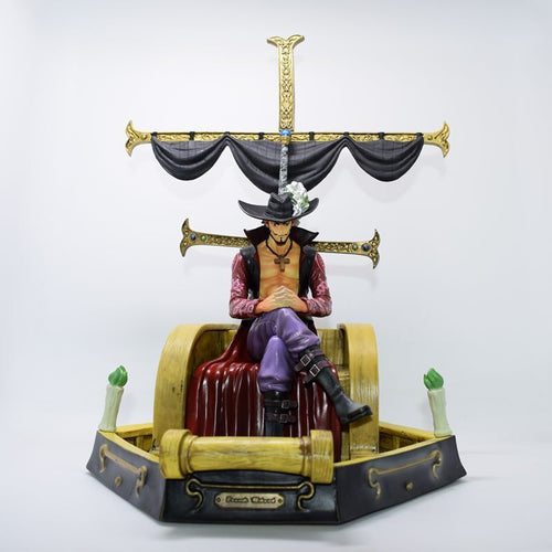 Mihawk Sitting On Throne Sail 32cm Action Figure - One Piece