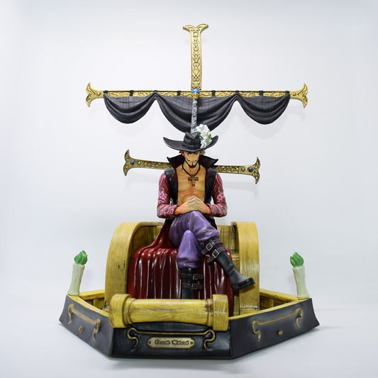Mihawk Sitting On Throne Sail 32cm Action Figure - One Piece