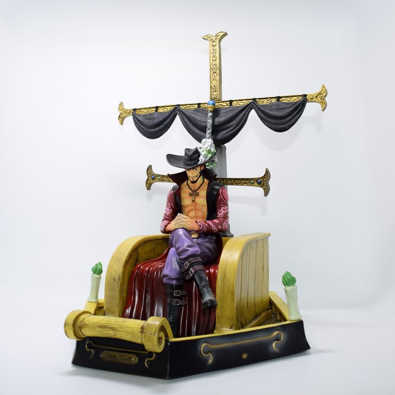 Mihawk Sitting On Throne Sail 32cm Action Figure - One Piece