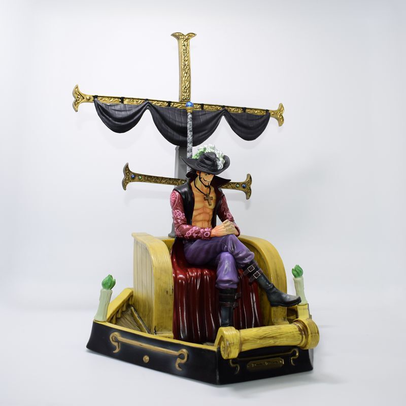 Mihawk Sitting On Throne Sail 32cm Action Figure - One Piece