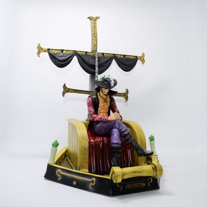 Mihawk Sitting On Throne Sail 32cm Action Figure - One Piece