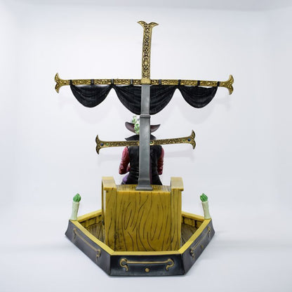 Mihawk Sitting On Throne Sail 32cm Action Figure - One Piece