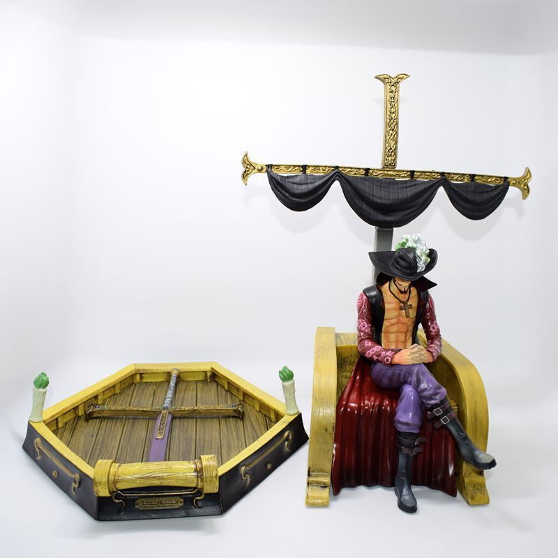 Mihawk Sitting On Throne Sail 32cm Action Figure - One Piece