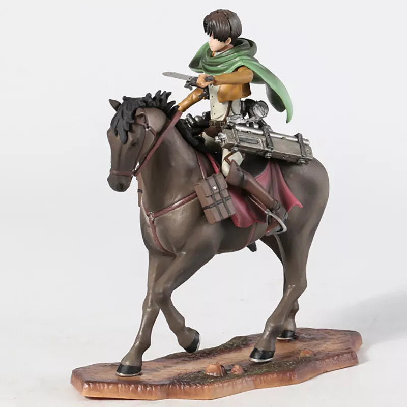 Levi on Horse 19cm Action Figure - Attack on Titan