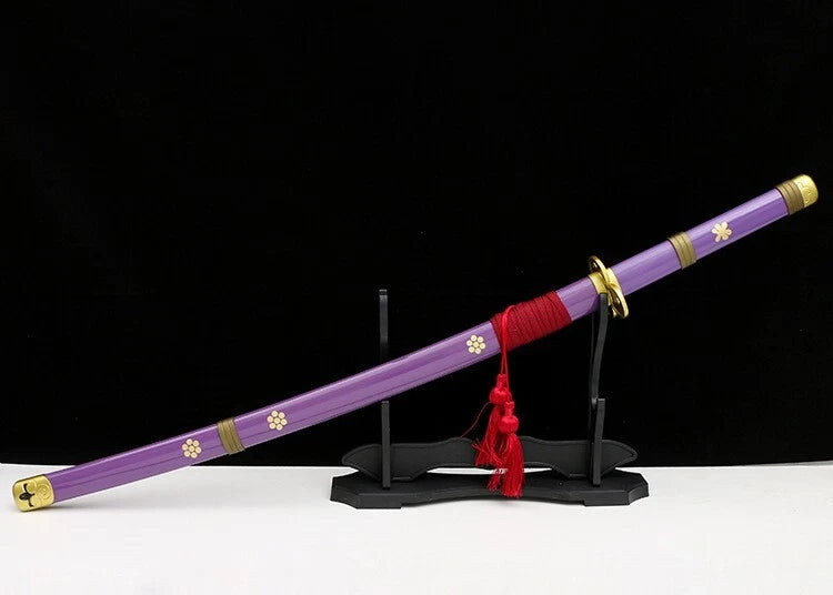 Roronoa Zoro Purple Wooden Katana 104cm - One Piece