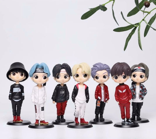 BTS Collection Action Figure 7pcs - Q Posket