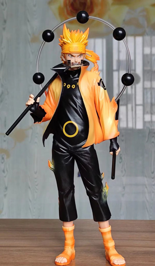 Naruto Action Figure 28 cm Anime Sage Spinning Flame  - Naruto