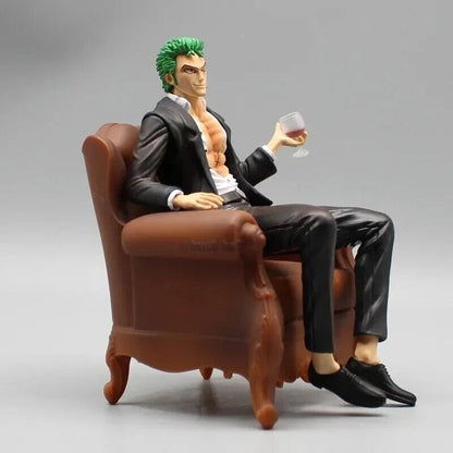 Roronoa Zoro Suit Sofa 14cm Action Figure - One Piece