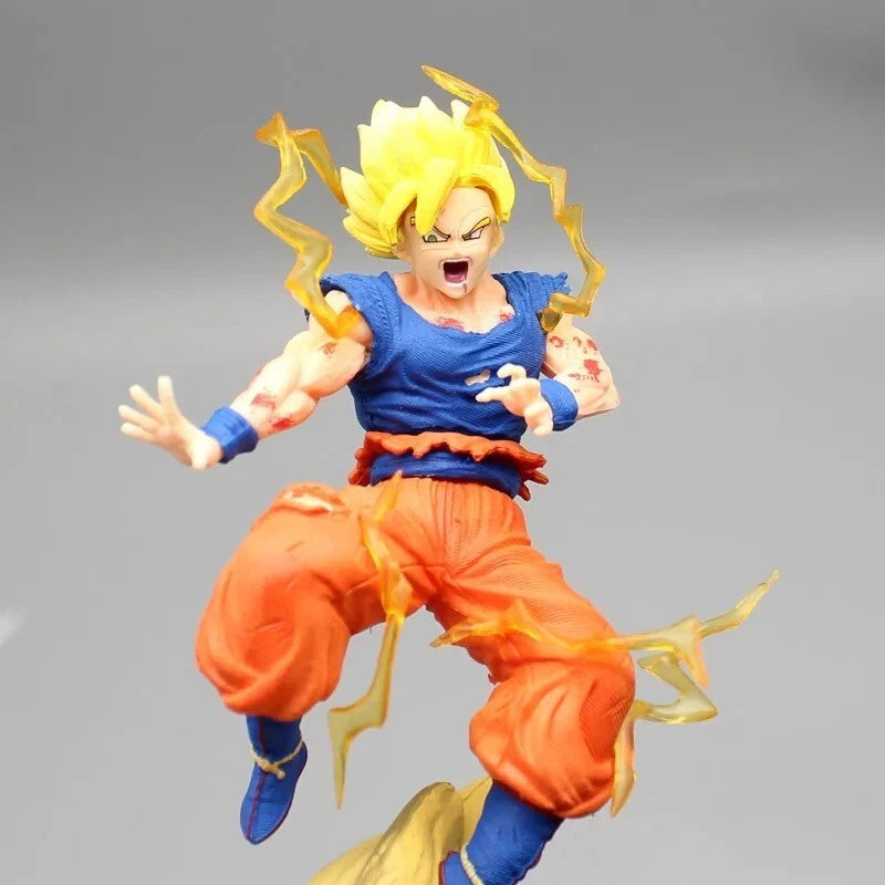 Buu vs Goku Super Saiyan Genki Bomb 20cm Action Figure - Dragon Ball Z