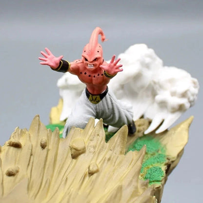 Buu vs Goku Super Saiyan Genki Bomb 20cm Action Figure - Dragon Ball Z