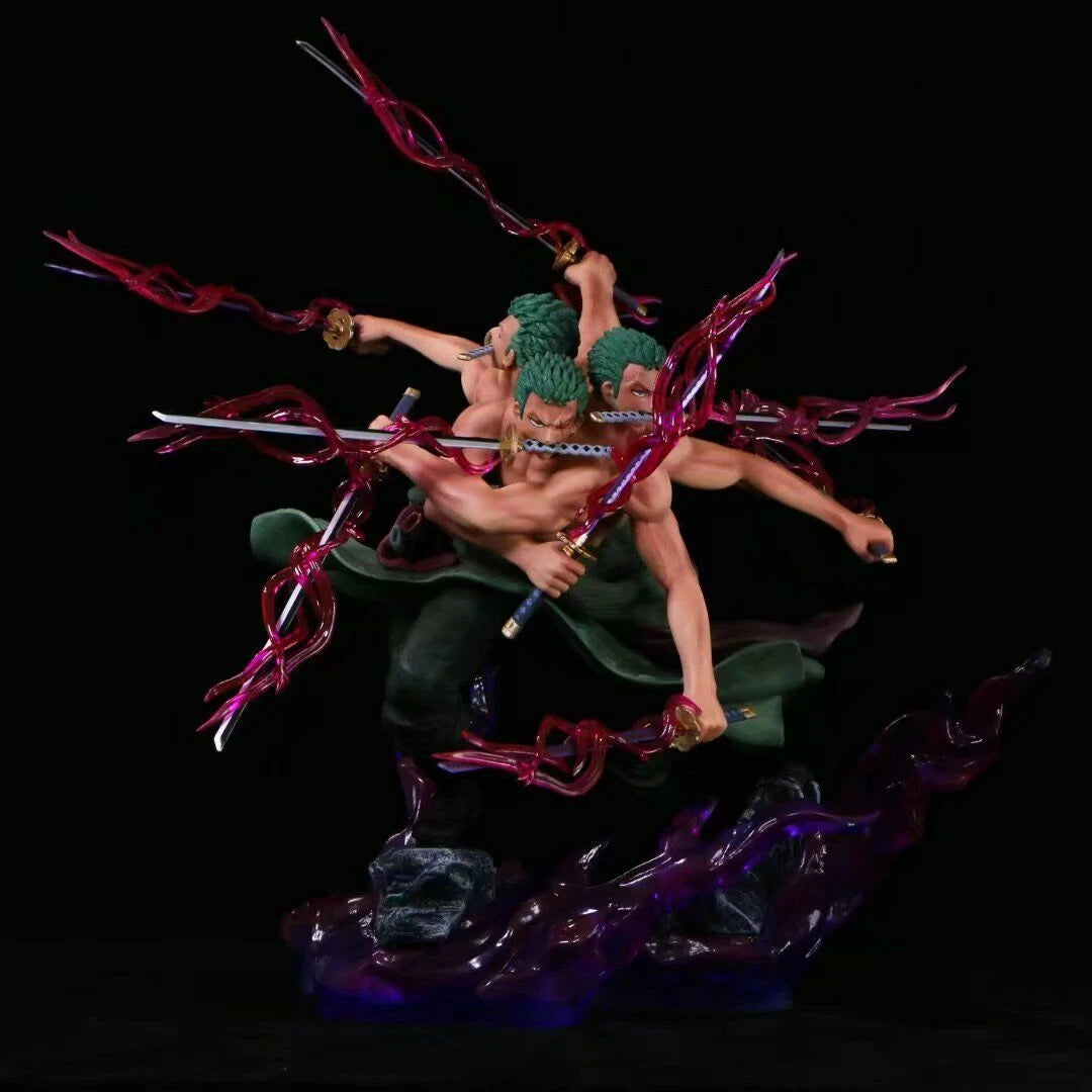 Zoro 6 Arm Demon God Action Figure 33 cm Height With Premium Box - One Piece